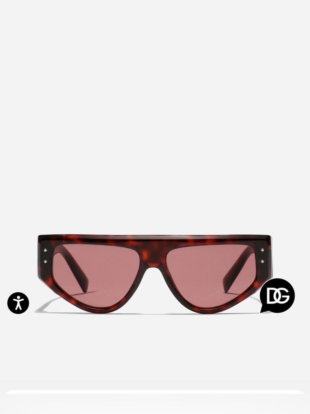 Dolce & Gabbana Unisex  Tortoiseshell Sunglasses Newer style - Picture 3 of 10